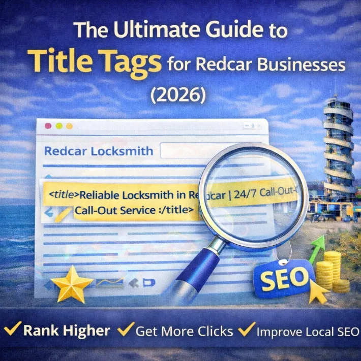 The Ultimate Guide to Title Tags for Redcar Businesses (2026) feautred image